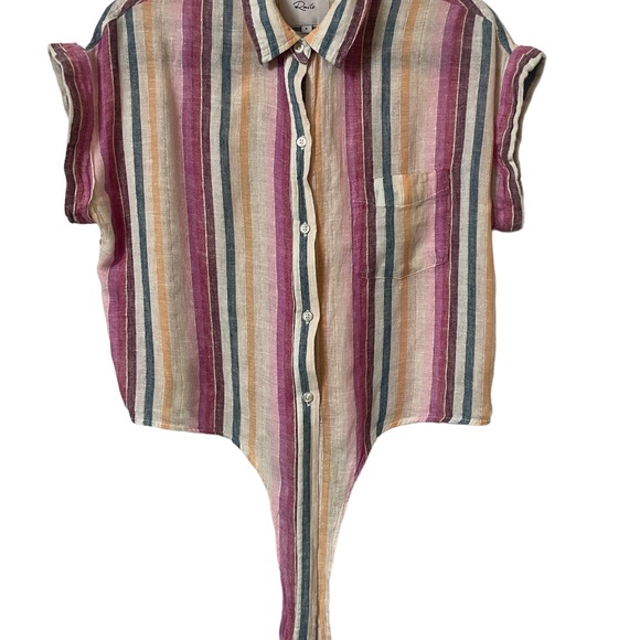 Rails Amelie Button Down in Avila Stripe small, great condition - Picture 4 of 9